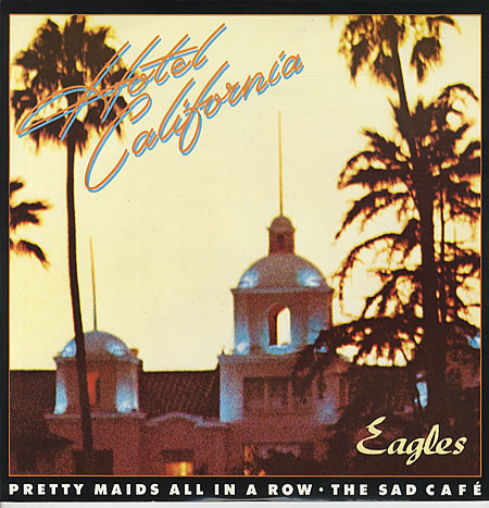 hotel california eagles album cover