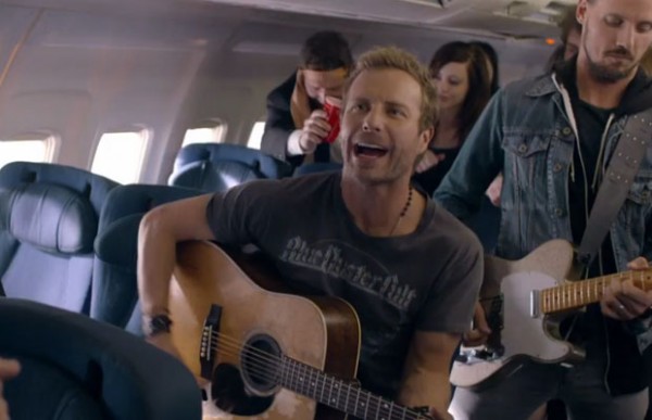 dierks bentley drunk on a plane 